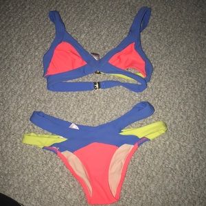 Multicolor bikini